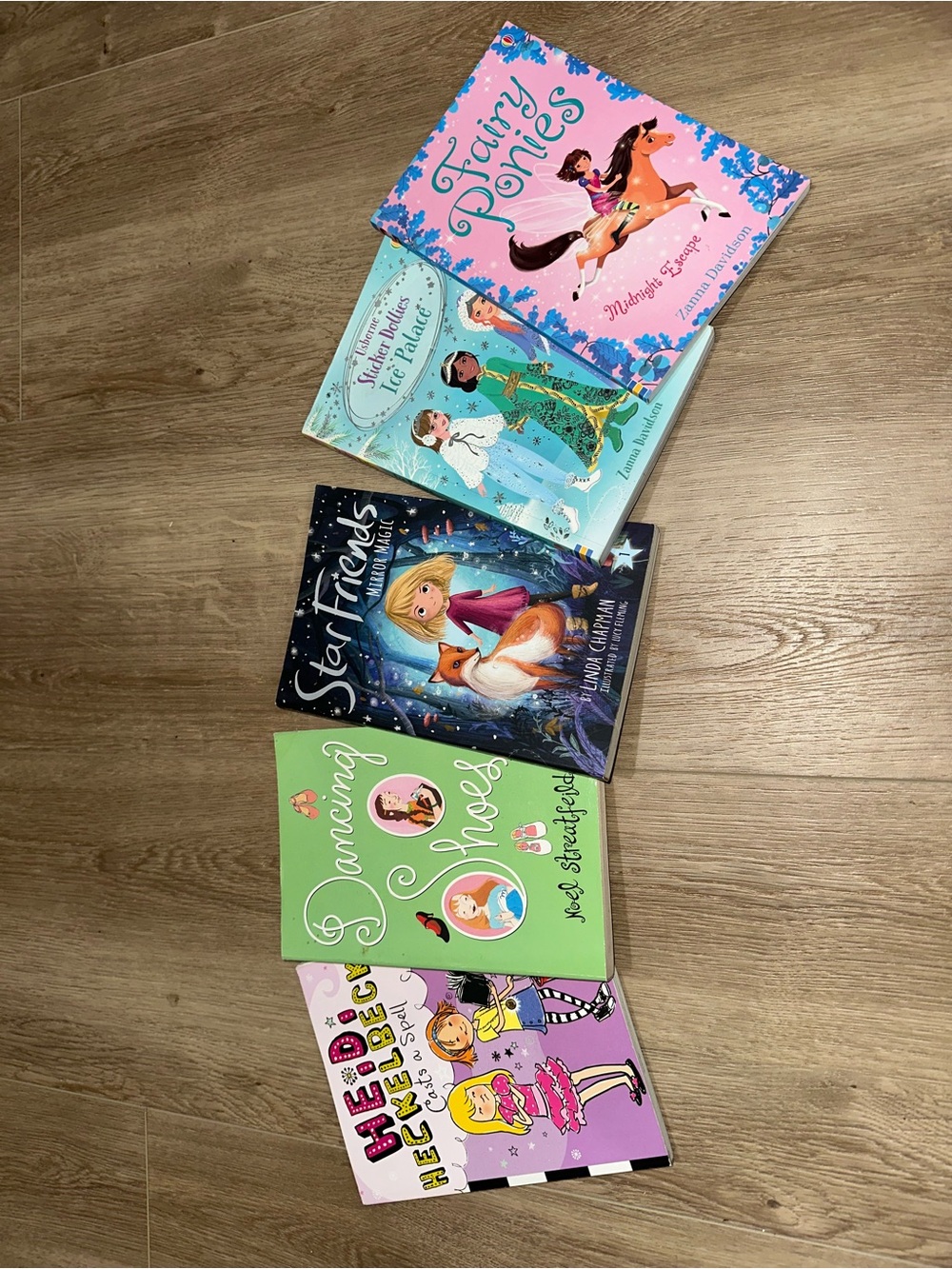 Children's Storybook Bundle - Pastel Pink, Green, Blue, Purple, Black Covers